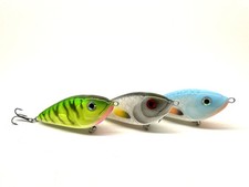 3x Jerkbait, Wobbler, Hecht