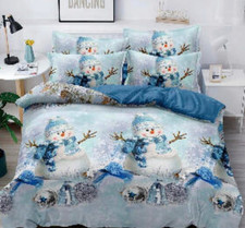 Cristmas Bettwäsche Set - 230x250 (2x) | 70x70 (2x) | 50x70 (2x) - 6 Tlg