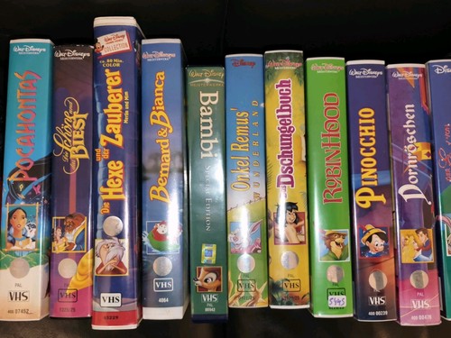 Walt disney vhs video - walt,