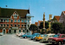 Mindelheim Marktplatz Rathaus