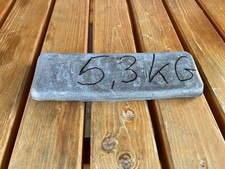 Bleischrott, Bleibarren, Anglerblei, Taucherblei 5,3 Kilogramm