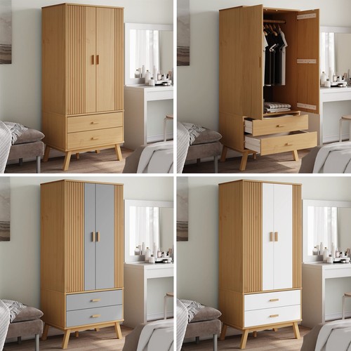 Kleiderschrank mit - , 2