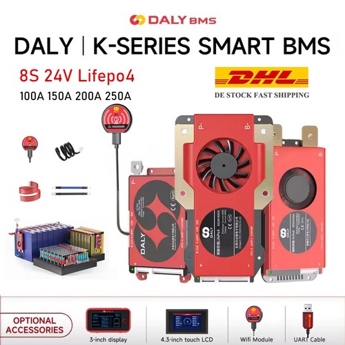 Daly smart bms 24v - bms,
