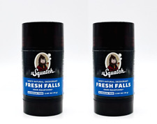 2 x Dr. Squatch Men's Natural Deo Deodorant Fresh Falls, 2 x 75g