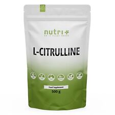L Citrullin Malat Pulver 500g - hochdosiert + vegan - Nutri + Citrulline Malate