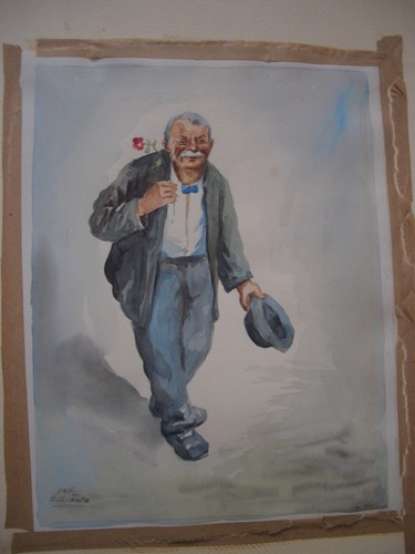 Aquarell nach selten - aquarell, otto