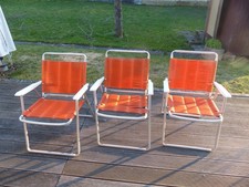 3 Klappstühle Klappstuhl