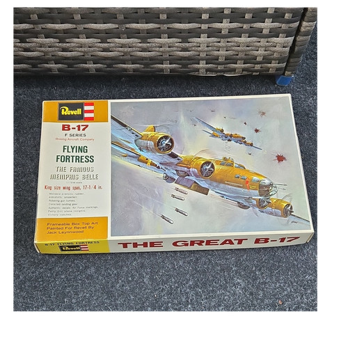 Vintage revell 201 17f - h-201, b-17f