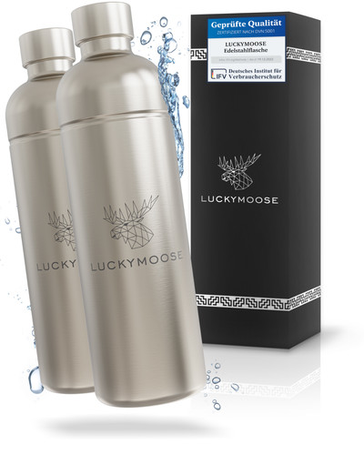 Edelstahl flasche für - (2-set),