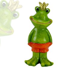 Gartenfigur Froschkönig