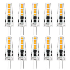 10X G4 LED 6W 12V Warmweiß Lampe Birne Halogenlampe Stiftsockel Leuchtmittel DE