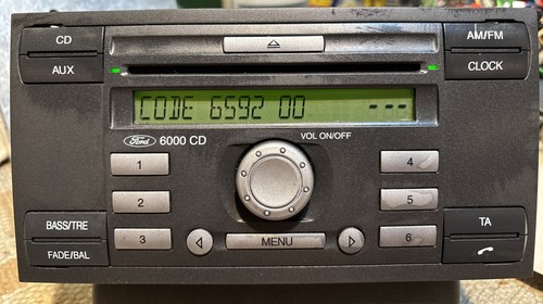 Ford 6000cd autoradio - ford,