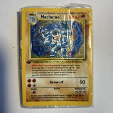 Pokémon Machomei Holo Karte