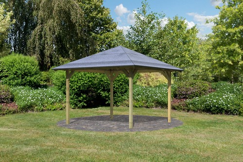 Pavillon 3 holz - 3,