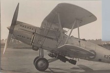 HAWKER HART K2434 ORIGINAL VINTAGE AIR MINISTRY RAF PHOTO ROYAL AIR FORCE