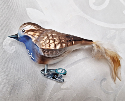 Blaukehlchen lauscha vogel - ❀,