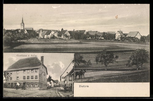 Ansichtskarte betra gasthaus - ansichtskarte,