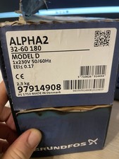 Grundfos Alpha2 32-60 180 Klasse A Pumpe mit Autoadapt Funktion 97914908 inkl. D