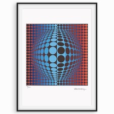 Victor vasarely signiert - signiert,