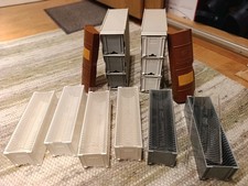 12 Paximat/Braun-Diamagazine (36er) (7 weiß, 5 grau) und 2 passende Buchschuber