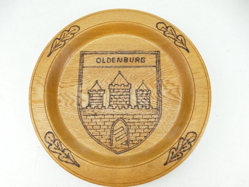 Oldenburg wandteller holz - wandteller,