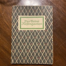 Der Kleine Rosengarten Vollkslieder Löns u. Jöde Alte Noten Heft Klavier 1923
