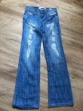 NEU!! Goodies - Jeans Hose mit Steinchen und besonderer Naht - 90er - Größe: 36