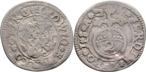 öttingen kreuzer 1 2 - kreuzer, =