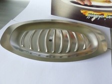 vintage WMF Cromargan Spargelplatte Serviertablett Edelstahl Rostfrei 18/10 OVP