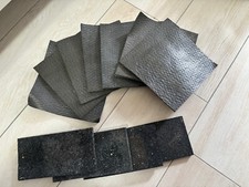 Antirutschmatte 20x20 cm - Set 7 Stück + 4 Streifen 15x10 cm