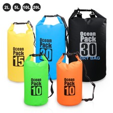 Outdoor Reise Kajak Wandern Dry Bag Roll Wasserdichte Packsack Ocean Rucksäcke