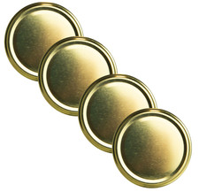 100x Ersatzdeckel 82/6 Gold