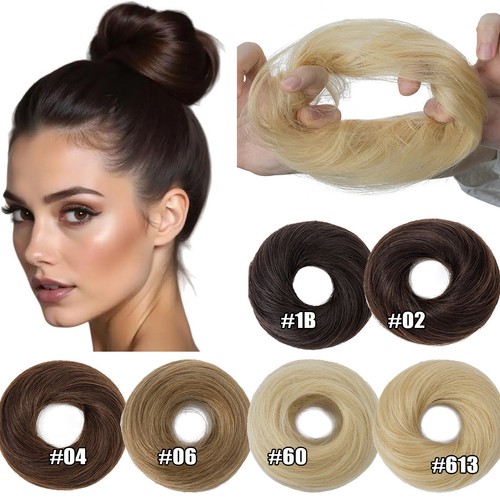 100 remy messy bun - remy,