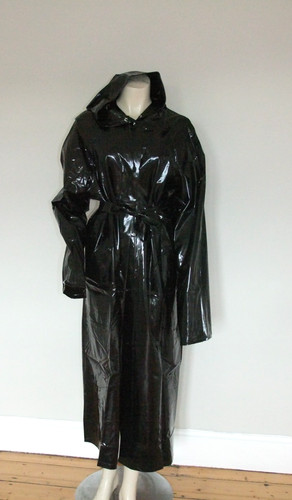 Pvc wie regenmantel mac - wie,
