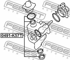 Lenkgetriebe-Reparaturset 0491-K57T FEBEST für MITSUBISHI PAJERO II L200