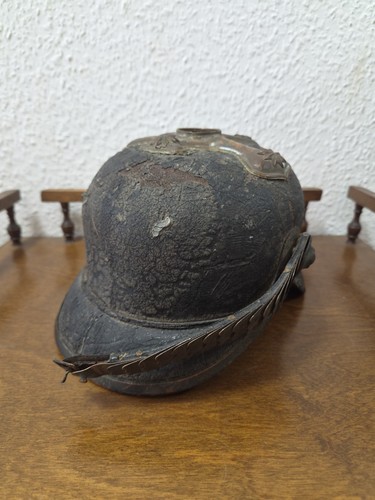 Pickelhaube der feuerwehr - der,
