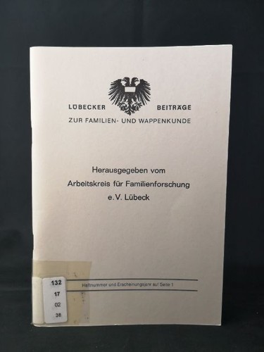 Lübecker beiträge zur - lübecker,