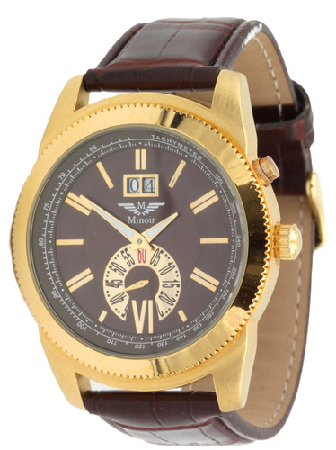 Minoir herrenuhr culan gold - herrenuhr,