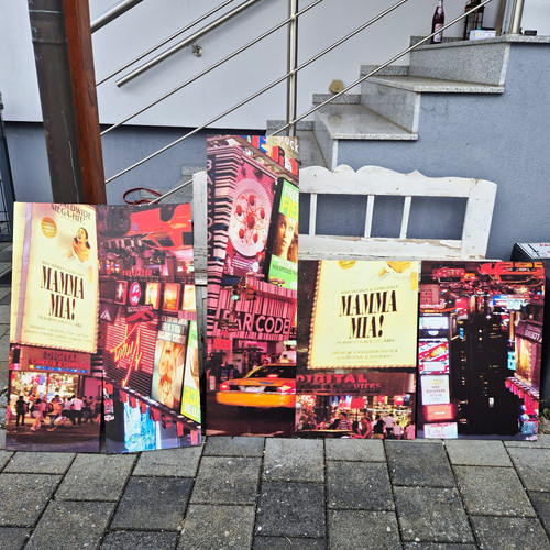 4er wandbild set leinwanddruck - wandbild-set,