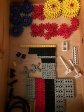 Lego Technic - Konvolut Zahnräder, Lochbalken, Räder usw.