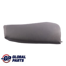 BMW 3 E91 Touring Rücksitz Bezug Seitenteil Hinten Rechts Leder Schwarz