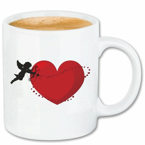 Kaffeetasse engel mit pfeil - engel,