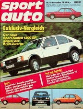 5) Sport Auto 11/1979 - Talbot Sunbeam Lotus mit 1