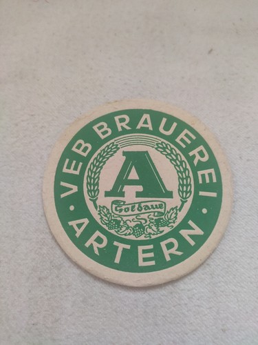 Bierdeckel veb brauerei artern - bierdeckel,