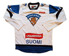 Nike Finland Hockey Jersey Trikot Suomi Finnland IIHF weiß M