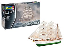 Revell Gorch Fock Segelschiff Segelboot Modellbausatz 1:350