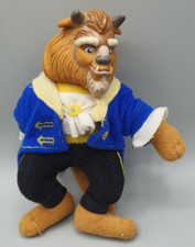 Die Schöne und das Biest Plüsch Figur 1992 Retro Vintage Stofftier ✅