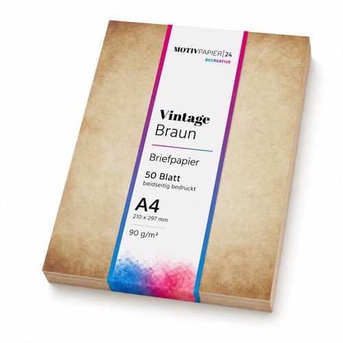 Vintage papier retro - papier,