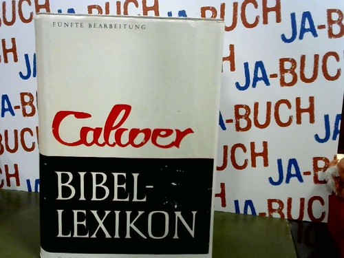 Calwer bibellexikon - calwer,