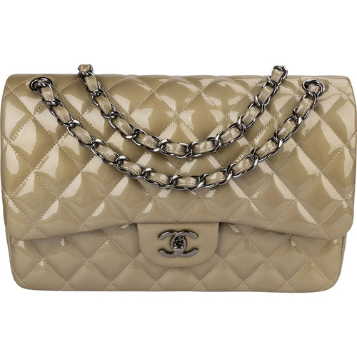 Chanel quilted patent leather - patent,